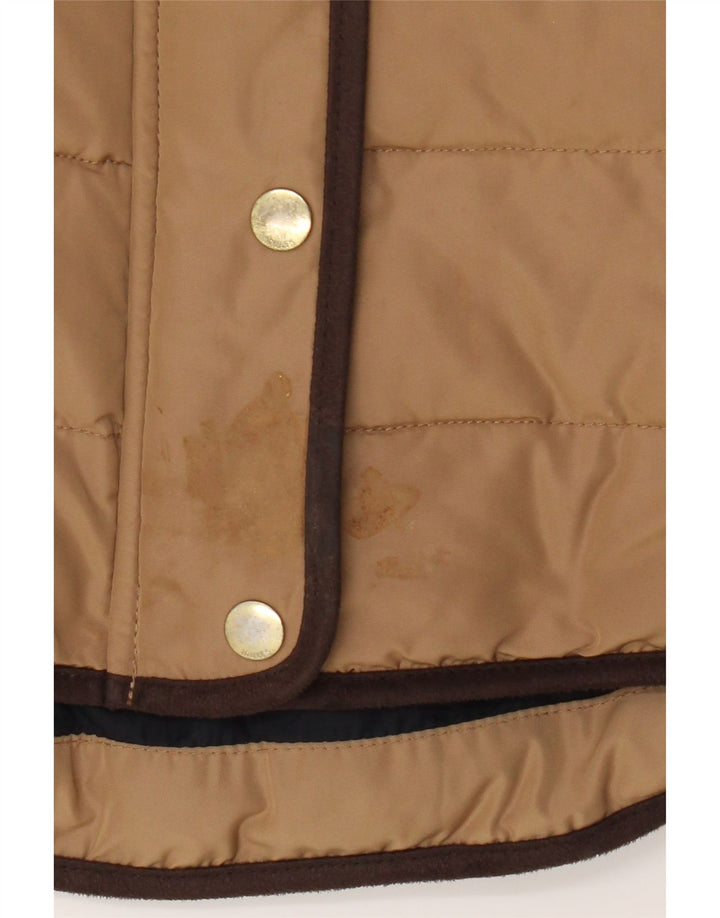 Chaqueta acolchada para mujer Joules UK 8 Small Beige Poliéster