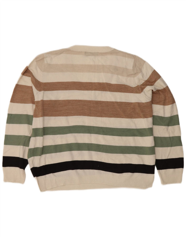 Marks & Spencer Suéter con Cuello en V para Mujer UK 46 Grande Multicolor