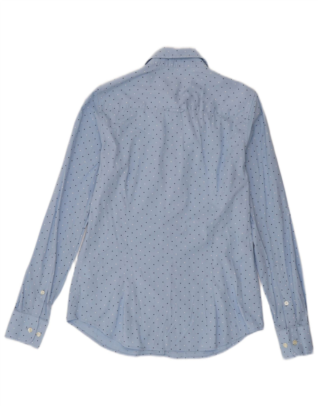 Camisa Gant para mujer UK 8 Small Blue Spotted Cotton