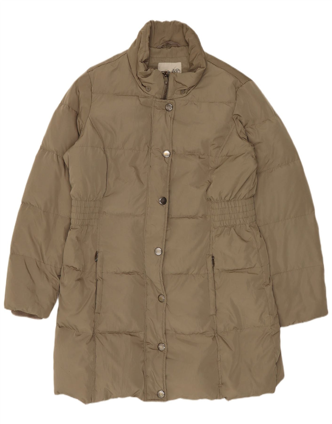 Esprit Abrigo acolchado para mujer UK 46 Grande Caqui Poliéster