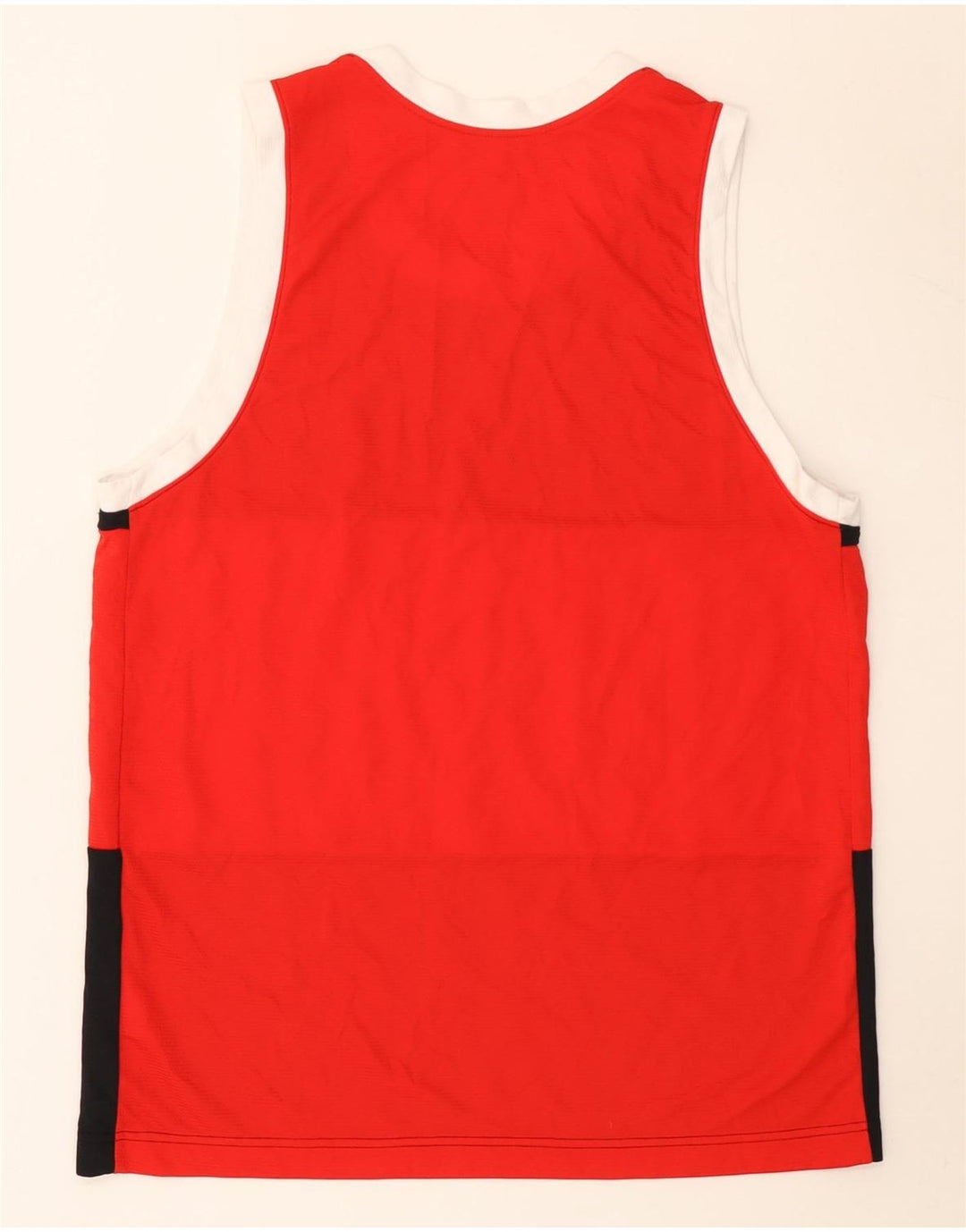 Nike - Camiseta sin mangas con gráfico para hombre, talla grande, color rojo, poliéster