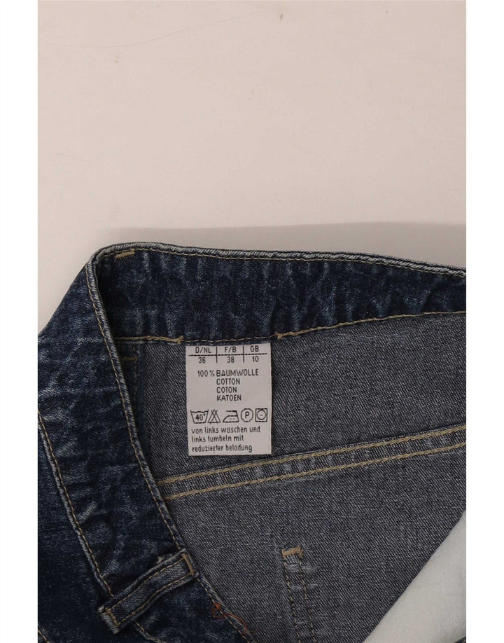 Minifalda vaquera Explorer para mujer UK 10 Small W28 Algodón azul