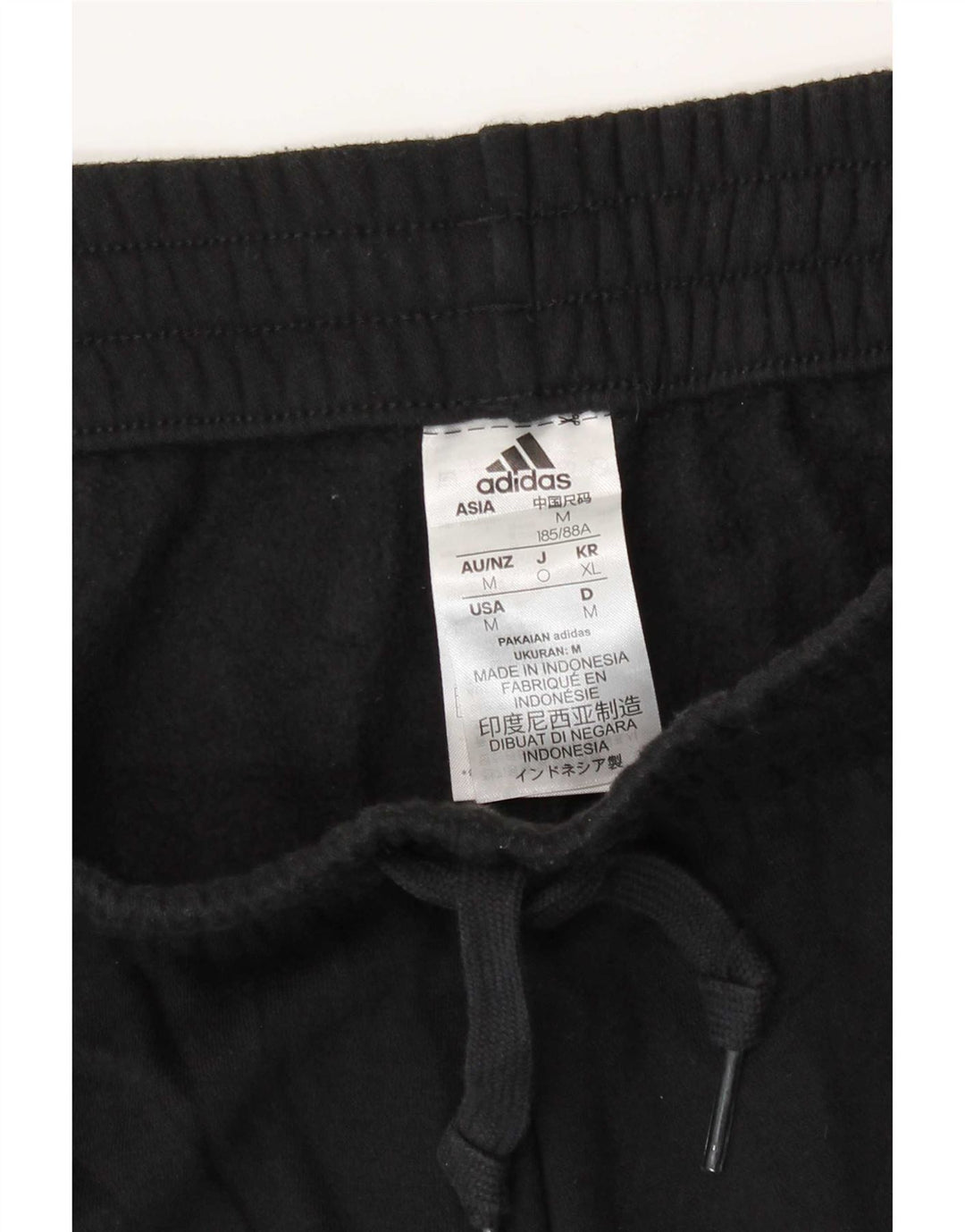 Pantalón De Chándal Adidas Hombre Mediano Negro Algodón