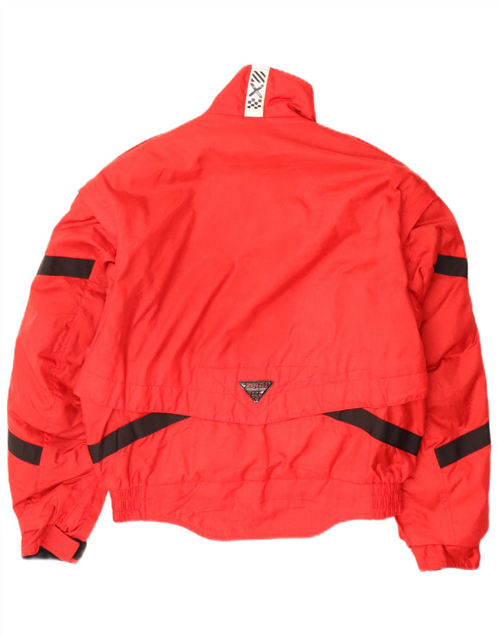Spidi Chaqueta de carreras estilo motor para hombre UK 36 Small Red Colourblock Poliamida