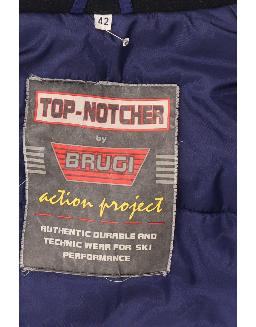 Brugi Chaqueta de esquí extragrande para mujer EU 42 Large Blue Colourblock Sports