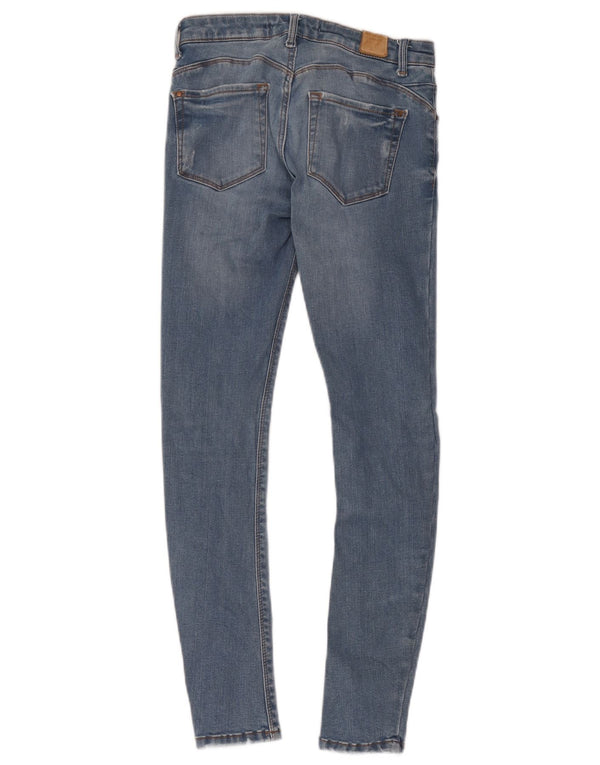 Zara Mujer Trafaluc Vaqueros Pitillo EU 36 XS W26 L27 Azul