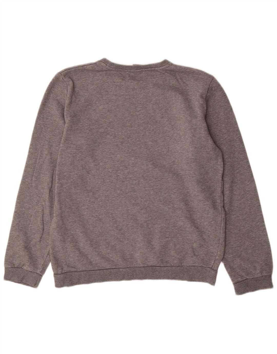 PUMA Sudadera gráfica para niños 15-16 años Gris Algodón