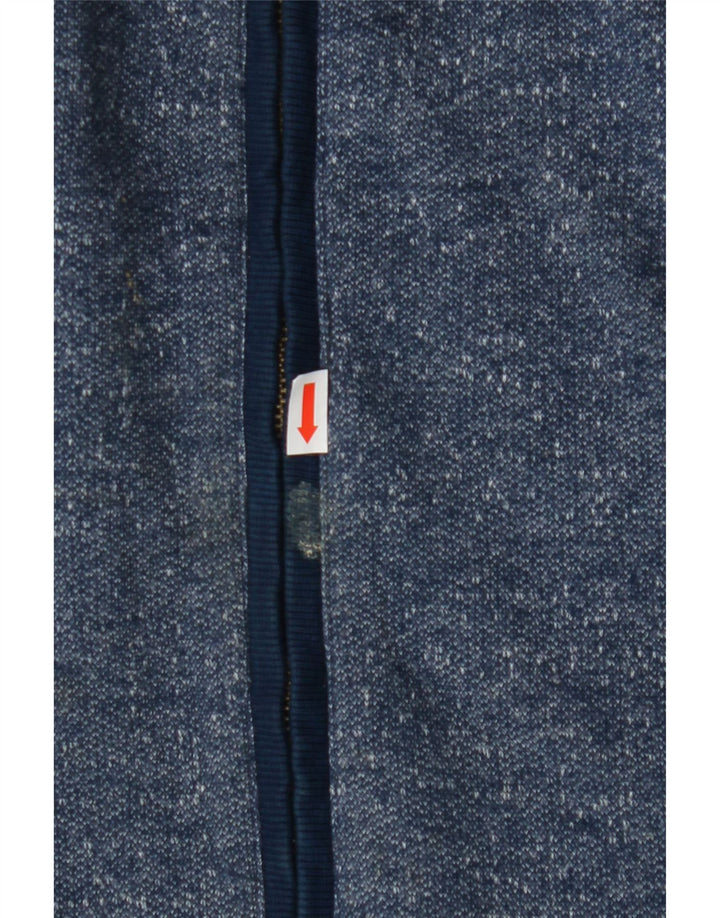 Jack & Jones Hombre Chándal Top Chaqueta Grande Algodón Moteado Azul Marino