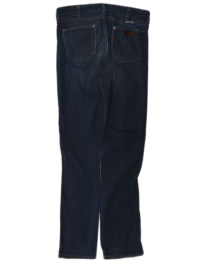Vaqueros Wrangler Mujer Sofia Rectos W30 L36 Algodón Azul