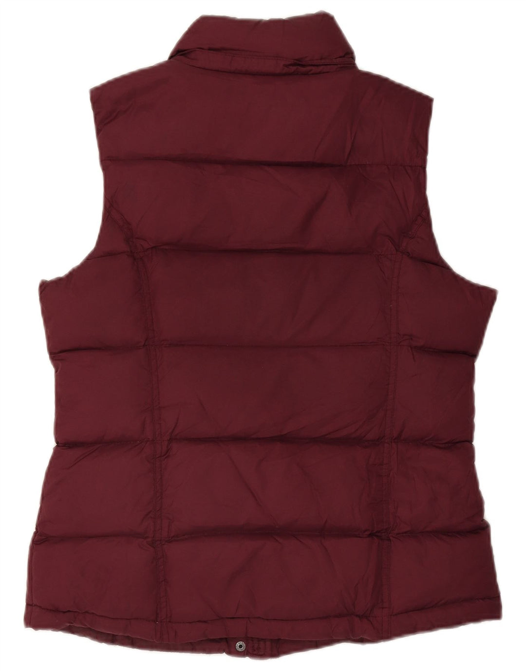 Crew Clothing Chaleco acolchado para mujer UK 40 Poliéster granate mediano