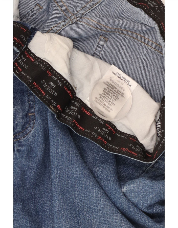 Lee - Bermudas vaqueras para mujer Riders W40 2XL, algodón azul