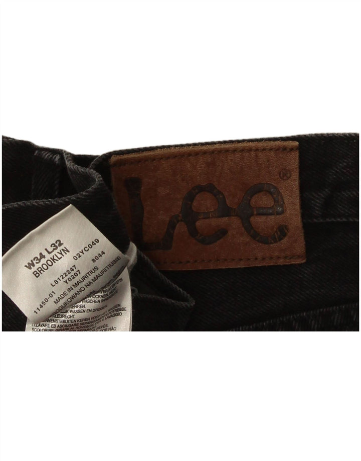 Lee Jeans Brooklyn Capri para Hombre W34 L23 Algodón Gris