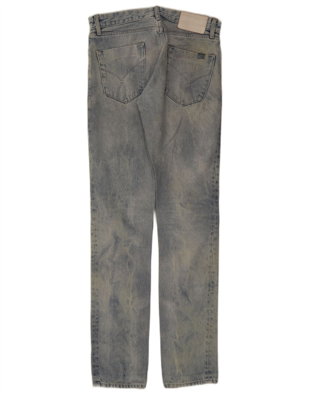 Calvin Klein Jeans ajustados para hombre W28 L34 Algodón azul