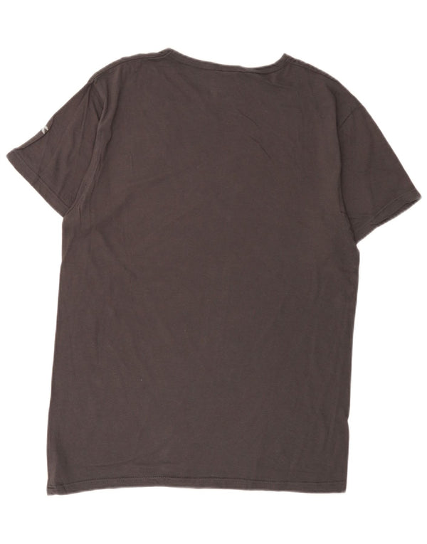 Diadora Camiseta Mujer Top UK 46 Large Gris Algodón