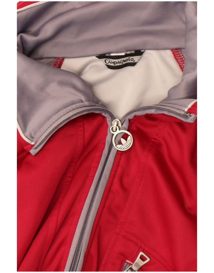 Campagnolo Chaqueta de chándal para hombre IT 54 XL Poliéster color block rojo