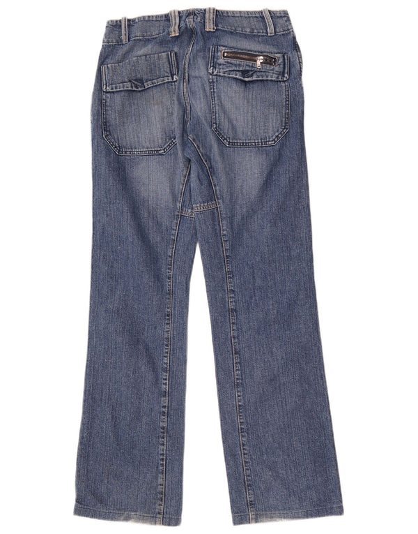Diesel Hombre Bootcut Jeans W30 L32 Algodón Azul