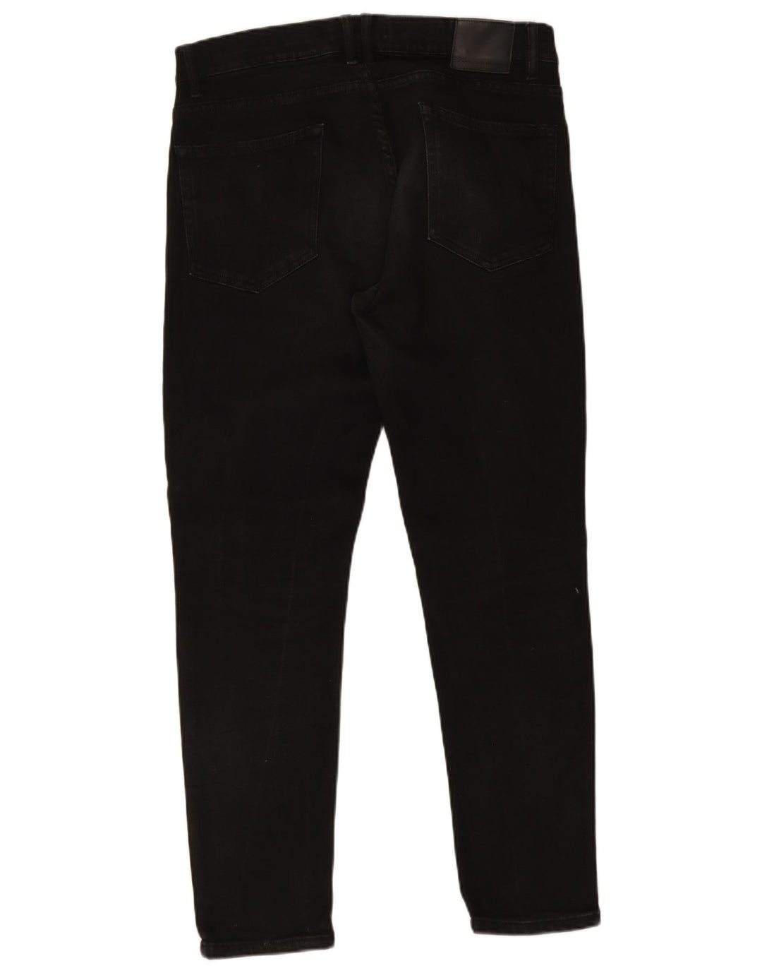 Zara Vaqueros Slim para Hombre EU 46 XL W36 L30 Negro