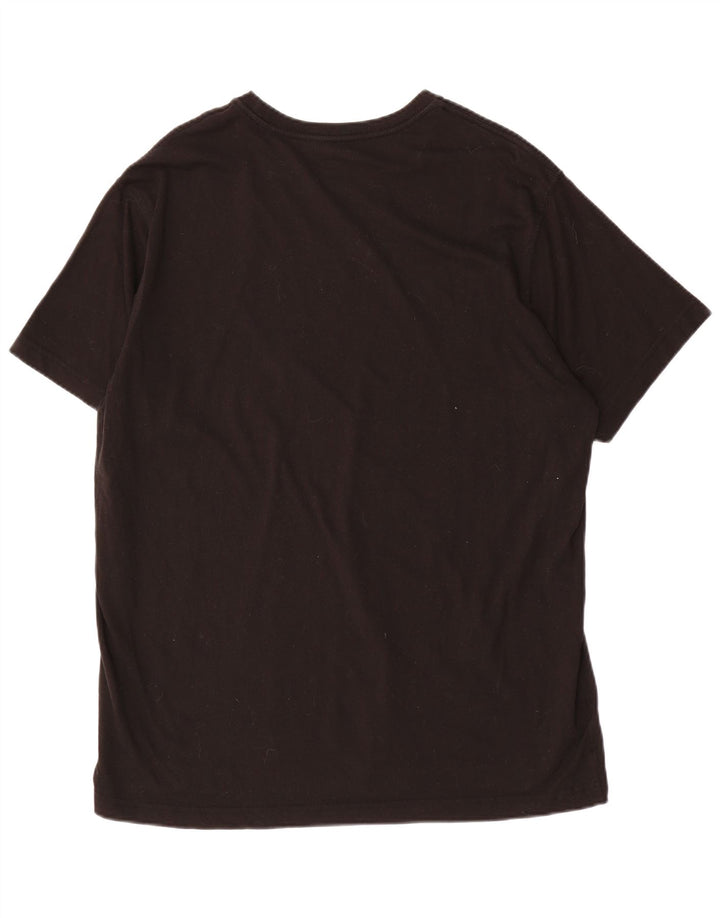 Eddie Bauer Camiseta Hombre Top XL Algodón Negro