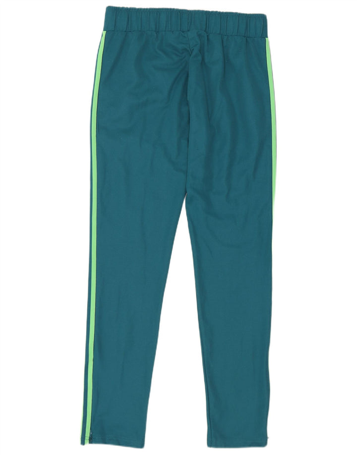 Adidas Pantalones de chándal para mujer UK 12 Algodón azul medio