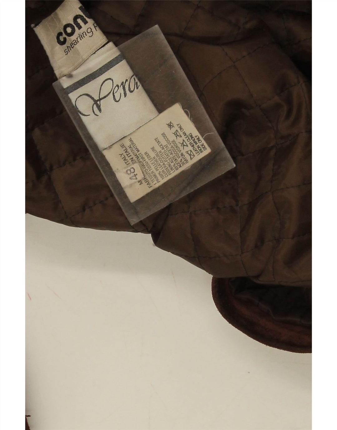 Abrigo de ante para mujer Conbipel IT 48 XL Cuero marrón