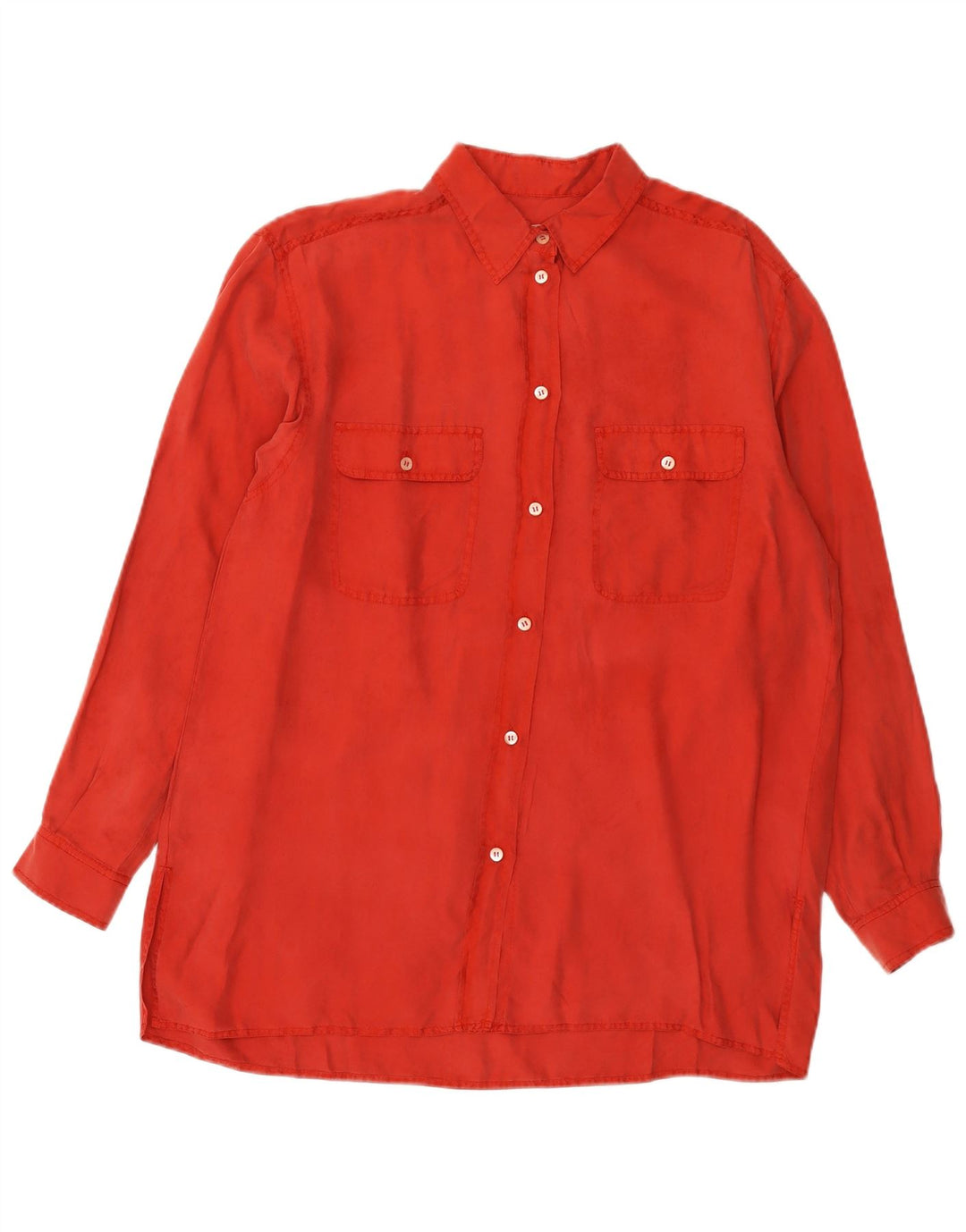 Penny Black Blusa para mujer UK 46 Large Seda roja