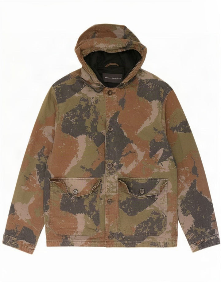 French Connection Chaqueta cortavientos para hombre UK 38 Medium Multicolor