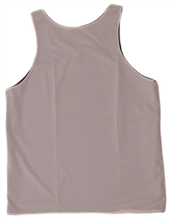 Nike Hombre Reversible Chaleco Top XL Azul Marino Poliéster