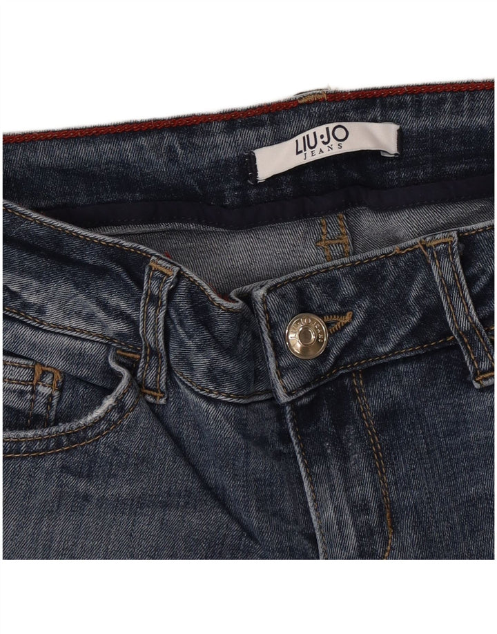 Vaqueros pitillo para mujer Liu Jo W28 L28 Azul