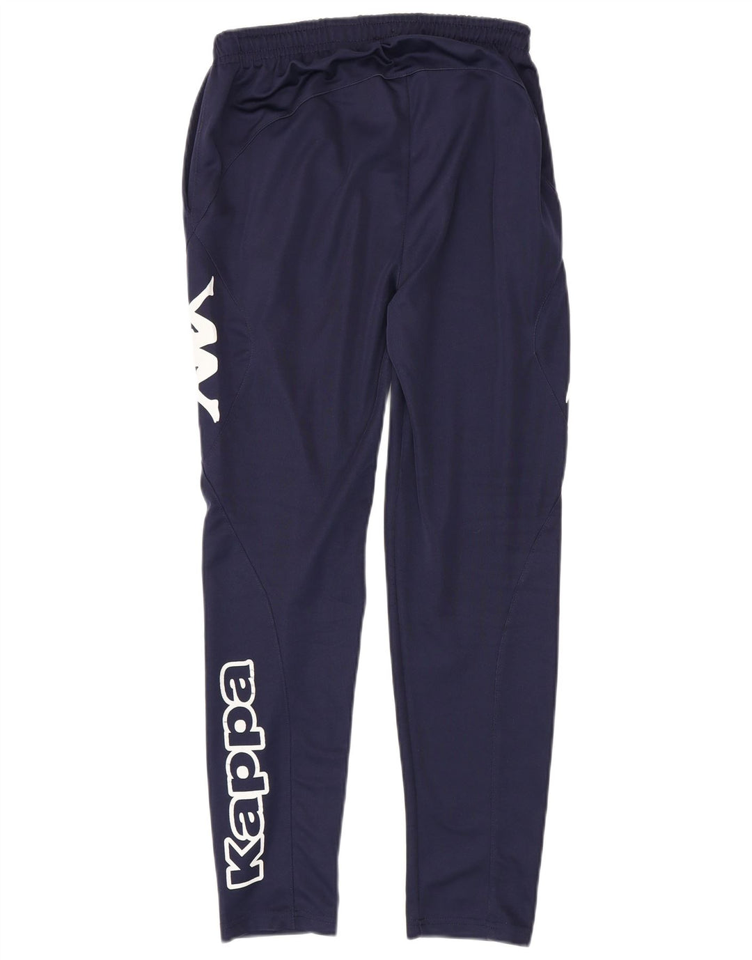 Kappa Hombre Pantalones De Chándal Gráfico Pequeño Azul Marino