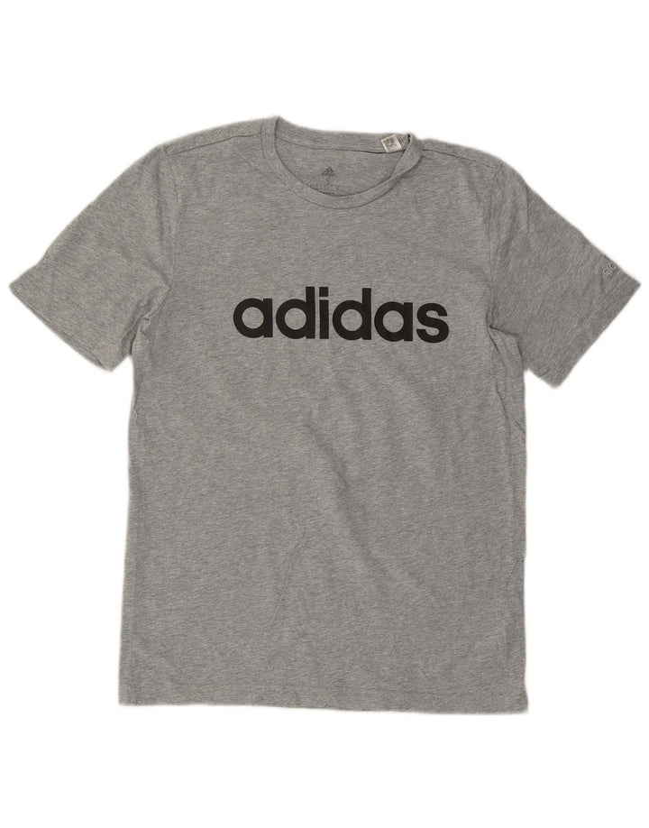 ADIDAS Camiseta gráfica para hombre Top Small Grey Cotton
