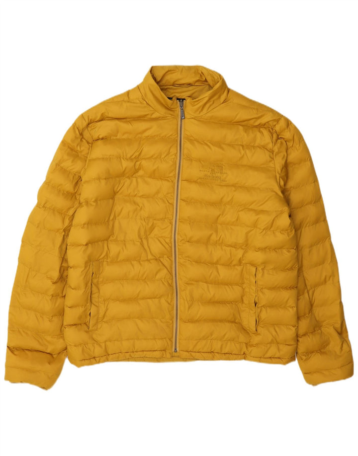 Barbour Chaqueta Acolchada Hombre UK 44 2XL Poliamida Amarilla
