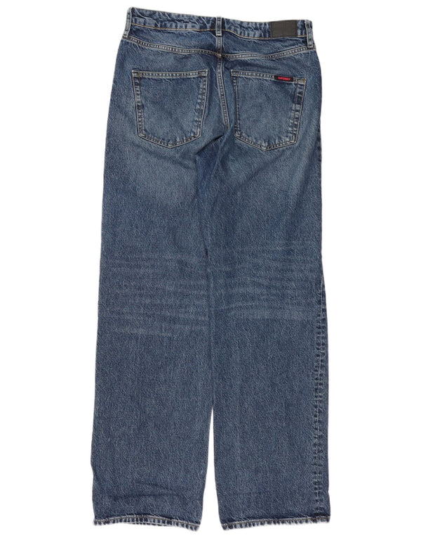 Superdry Vaqueros Sueltos Para Hombre W30 L32 Algodón Azul