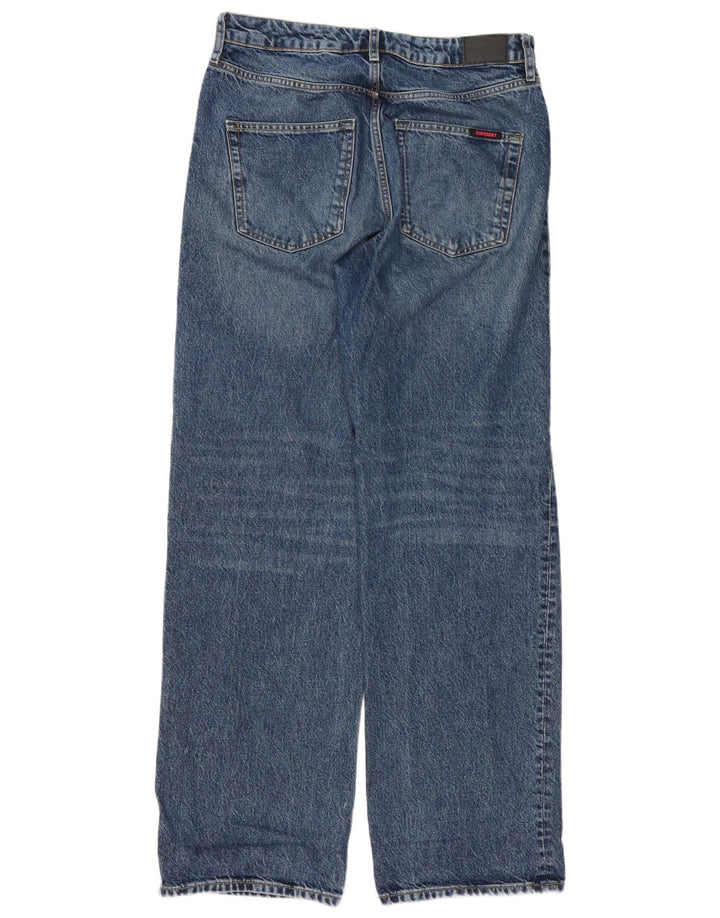 Superdry Vaqueros Sueltos Para Hombre W30 L32 Algodón Azul