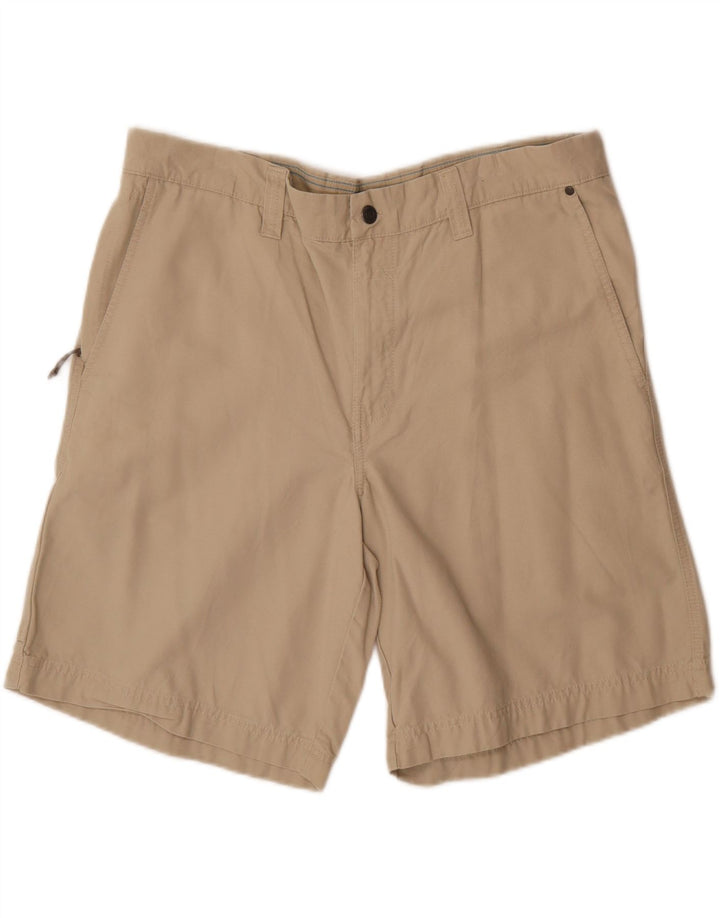 COLUMBIA Pantalones cortos cargo para hombre W38 XL Algodón beige