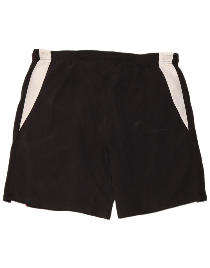 Lotto Shorts deportivos para hombre 2XL Poliéster color block negro