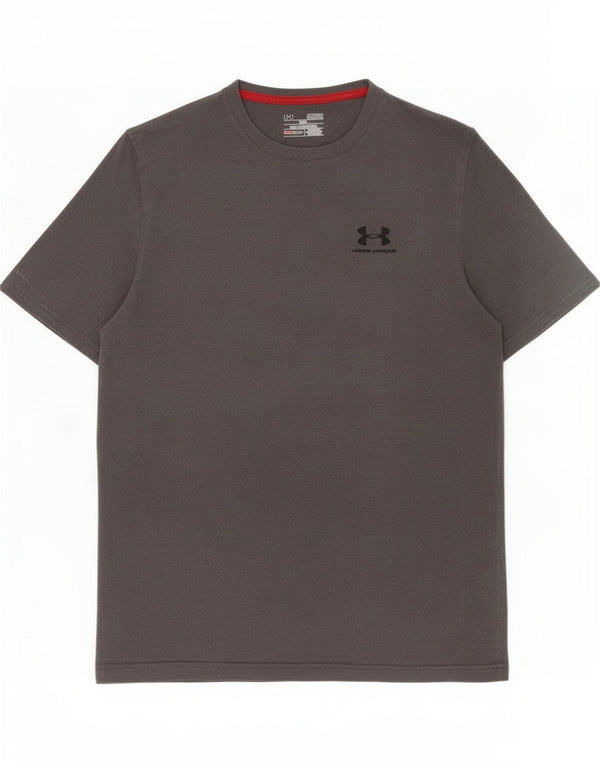 Under Armour Camiseta Heat Gear para hombre, talla pequeña, gris