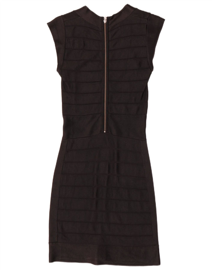 French Connection Vestido tubo para mujer UK 40 Small Viscosa negra