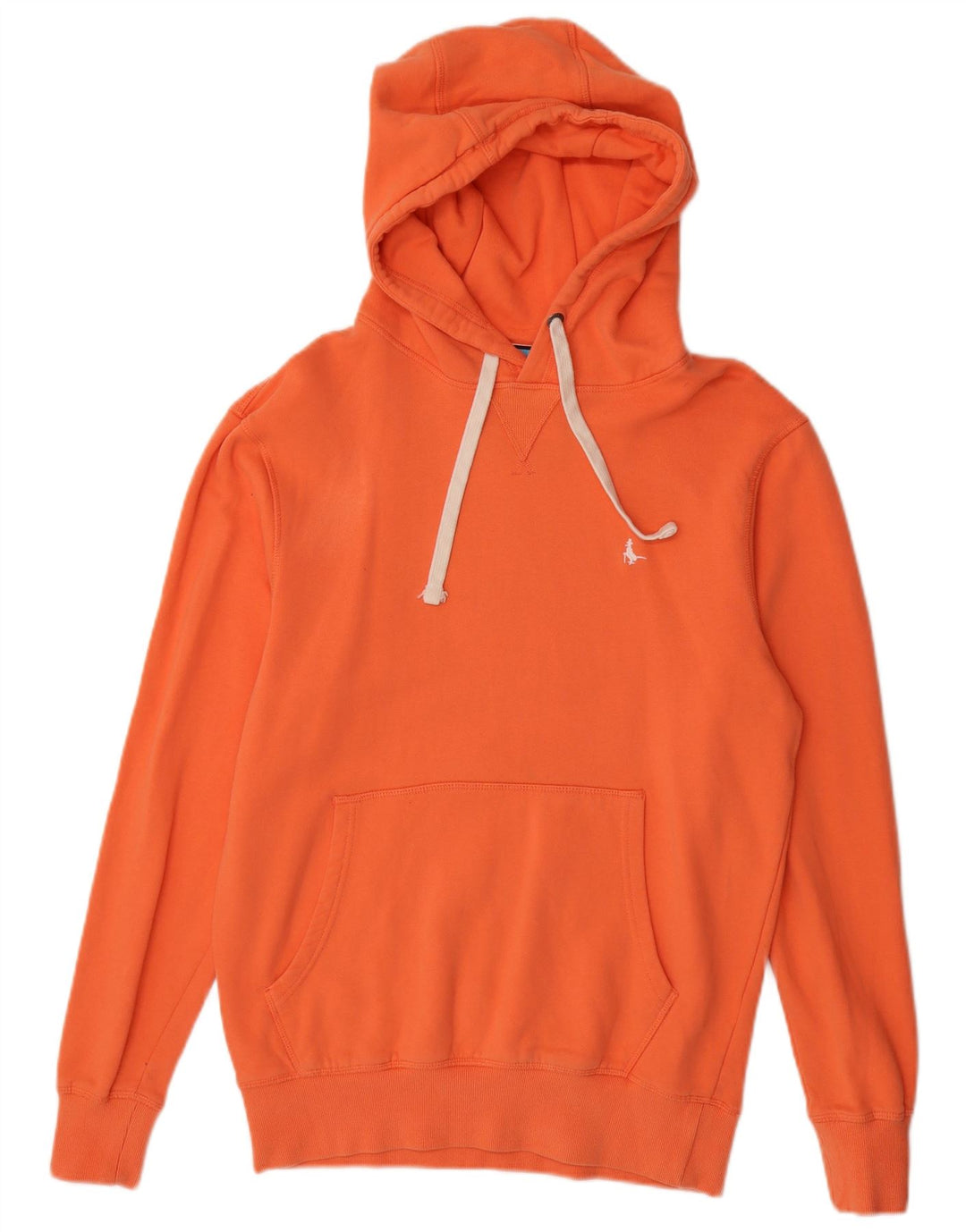JACK WILLS Sudadera con capucha para hombre Jersey Small Naranja Algodón