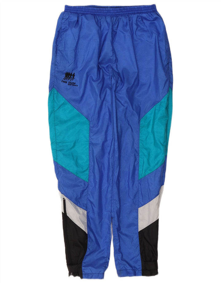 Frank Shorter Chándal completo para hombre Nylon azul medio con bloques de color