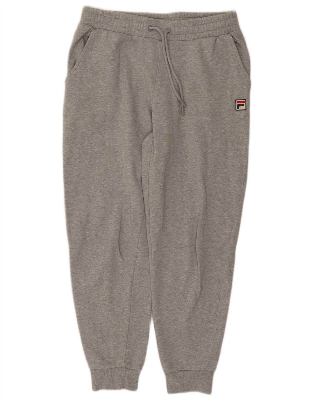 FILA Pantalones de chándal para mujer Joggers UK 10 Small Grey Cotton
