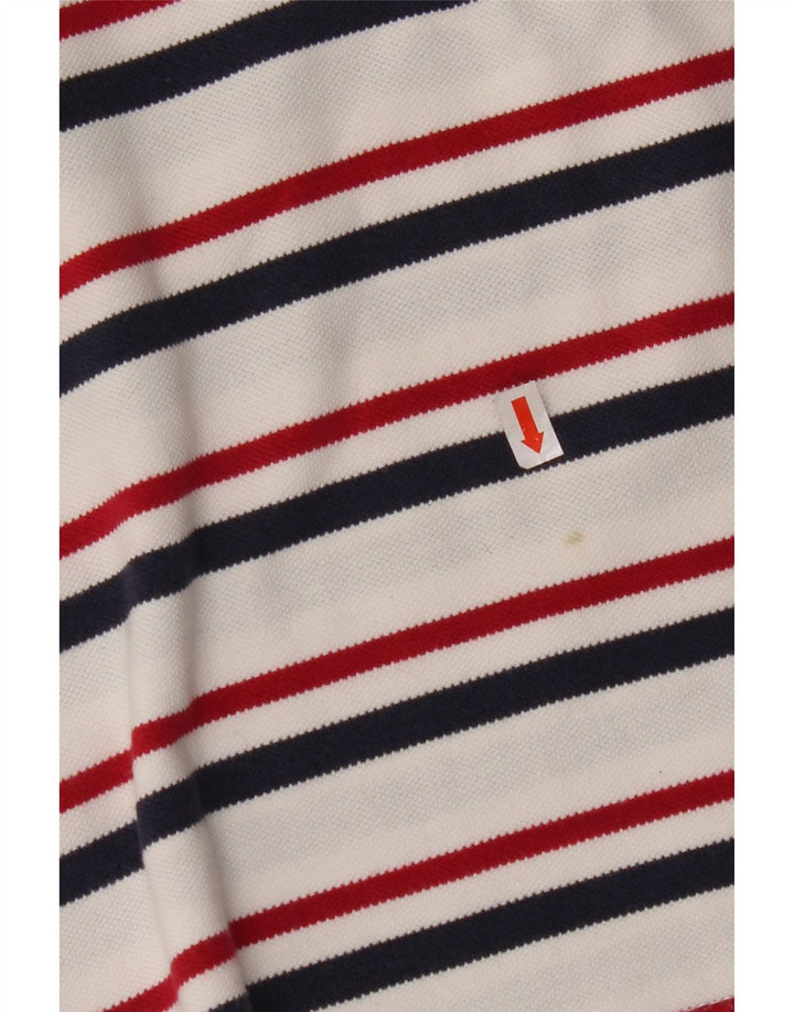 WRANGLER Polo para hombre 2XL Algodón a rayas blancas