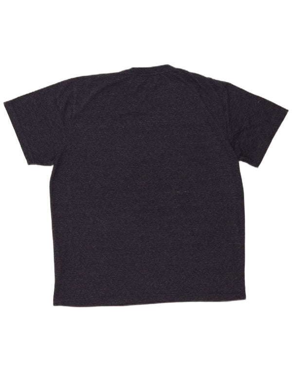 Reebok Camiseta Hombre Top XL Gris Poliéster Moteado