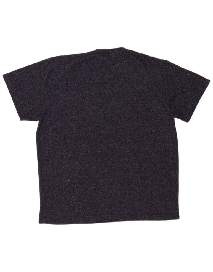 Reebok Camiseta Hombre Top XL Gris Poliéster Moteado
