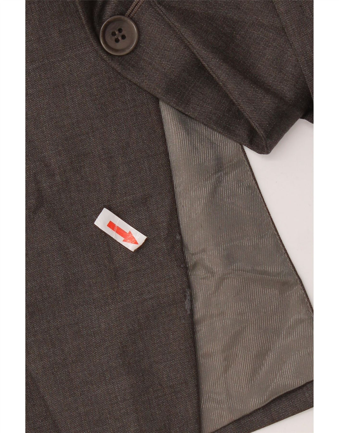 Marks & Spencer Chaqueta tipo blazer de 3 botones para hombre UK 44 XL Gris Lana virgen