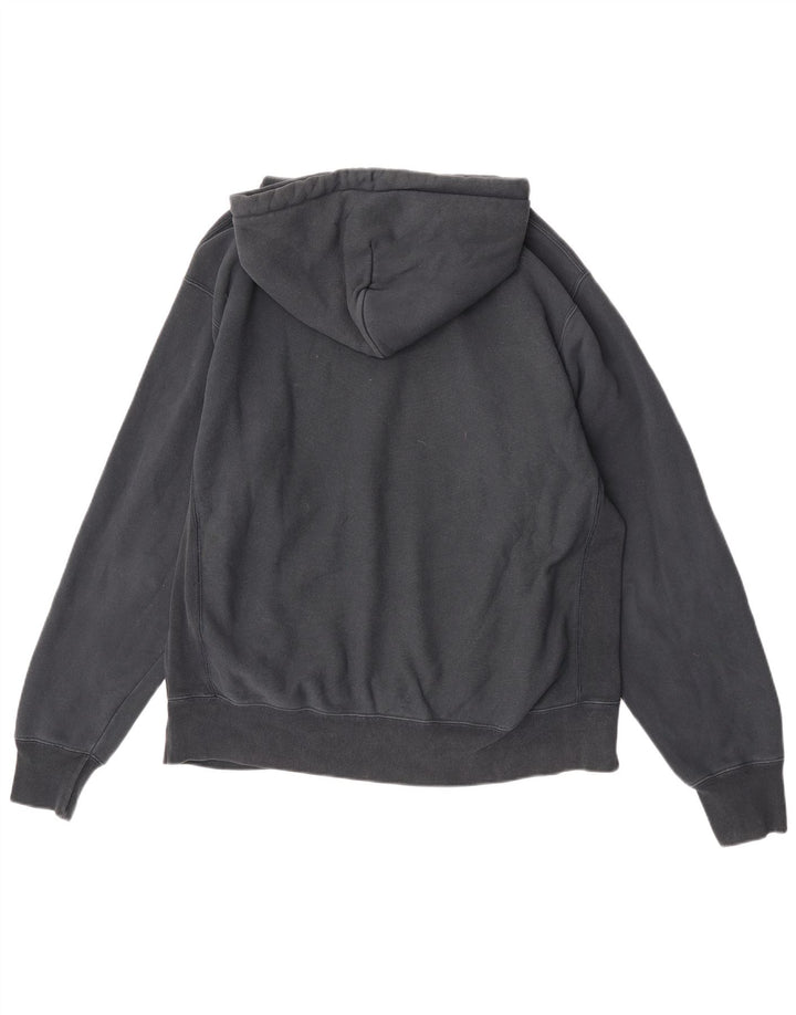 Champion Sudadera Con Capucha Para Hombre Jersey Grande De Algodón Negro