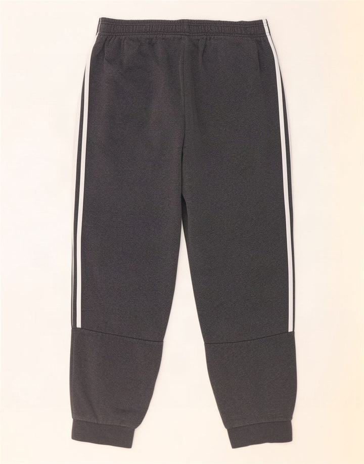 Adidas Hombre Pantalones De Chándal Joggers Grande Gris Algodón