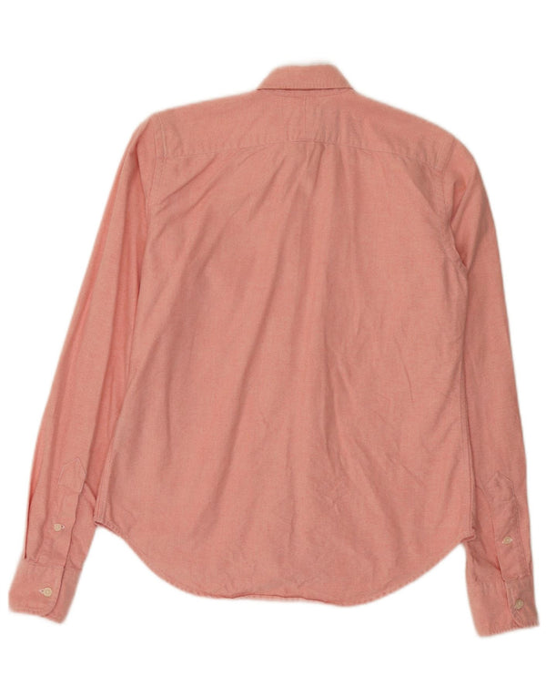 Ralph Lauren Womens Slim Fit Shirt Size 4 Small Pink Cotton
