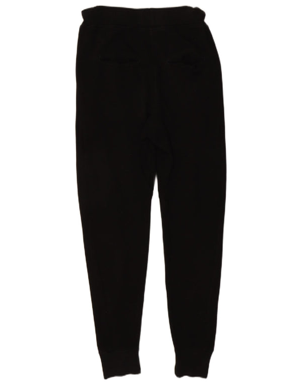 Zara Hombre Pantalones De Chándal Joggers Medium Negro Algodón