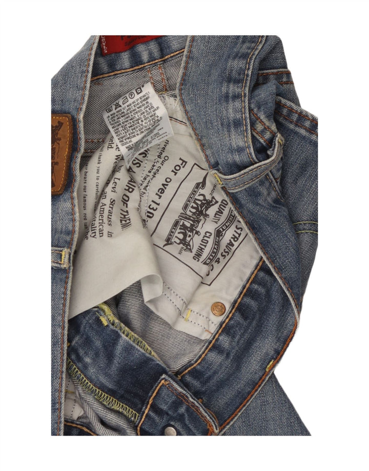 Vaqueros Levi's Mujer Rectos W31 L34 Algodón Azul