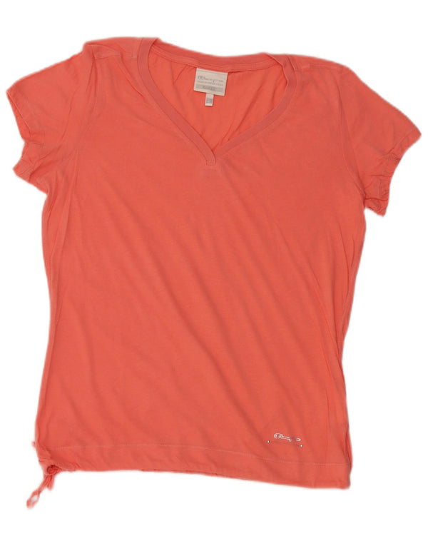 Champion Camiseta Easy Fit para Mujer UK 40 Grande Algodón Rosa